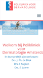 Mobile Screenshot of dermatoloog-amsterdam.com